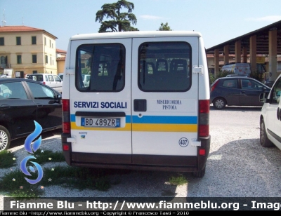 Fiat Ducato II serie
Misreicordia Pistoia
Servizi Sociali
Allestita Alessi e Becagli
CODICE AUTOMEZZO: 437
Parole chiave: Fiat Ducato_IIserie 118_Pistoia Servizi_Sociali