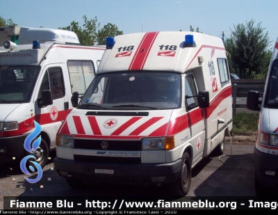 Volkswagen Transporter T4
Croce Rossa Italiana 
Delegazione di Montecatini Terme e Massa e Cozzile (PT)
Ambulanza Allestita Maf con ancora i loghi del 118 del Piemonte
ExComitato di Novara
CRI 13555
Parole chiave: Volkswagen Transporter_T4 Ambulanza CRI13555 118_Pistoia