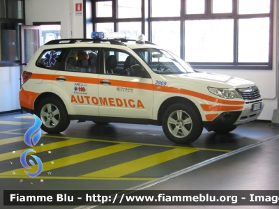 Subaru Forester V Serie
AREU 118 Milano
Presidio ospedaliero di Vimercate (MI) 
ALFA 4
-3909-
Parole chiave: Subaru Forester_Vserie Automedica AREU_118