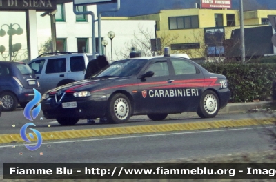 Alfa Romeo 156 I serie
Carabinieri
Nucleo Operativo Radiomobile
CC BR 322
Equipaggiata con sistema Falco
- variante con nuova livrea, "baffi" rossi e scritta anteriore carabinieri come sulle 159 -
Parole chiave: Alfa Romeo 156 I serie Carabinieri Radiomobile CC BR 322