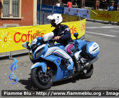 Yamaha FJR 1300 II serie
Polizia di Stato
Polizia Stradale
Allestimento Elevox
POLIZIA G3100
in scorta al Giro d'Italia 2022
Moto "14"
Parole chiave: Yamaha FJR 1300 II serie POLIZIA G3100 Giro_d_Italia_2022