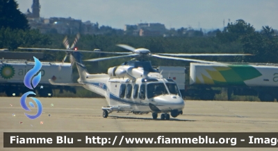 Agusta Westland AW139
Polizia di Stato
Servizio Aereo
IX Reparto Volo - Bari Palese
PS 110
Parole chiave: Agusta Westland AW139 Polizia di Stato Servizio Aereo IX Reparto Volo Bari Palese PS 110