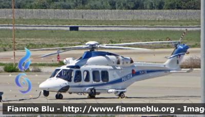 Agusta Westland AW139
Polizia di Stato
Servizio Aereo
IX Reparto Volo - Bari Palese
PS 110
Parole chiave: Agusta Westland AW139 Polizia di Stato Servizio Aereo IX Reparto Volo Bari Palese PS 110