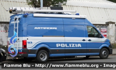 Volkswagen Crafter II serie
Polizia di Stato
Unità Artificieri
Allestimento Tekne
POLIZIA M6640
Parole chiave: Volkswagen Crafter II serie Artificieri Tekne POLIZIA M6640