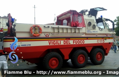 Iveco Magirus Marconi Duffy 6x6/4
Vigili del Fuoco
Comando Provinciale di Torino
Mezzo Anfibio
VF 25395
Parole chiave: Iveco Magirus Marconi Duffy_6x6/4 VF25395