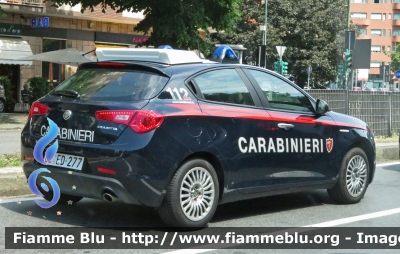 Alfa Romeo Nuova Giulietta restyle
Carabinieri
Nucleo Operativo Radiomobile
Allestimento NCT
CC ED 277
Parole chiave: Alfa-Romeo Nuova_Giulietta_restyle NORM CC_ED_277