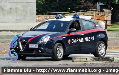 Alfa Romeo Nuova Giulietta restyle
Carabinieri
Nucleo Operativo Radiomobile
Allestimento NCT Nuova Carrozzeria Torinese
CC ED 015
Parole chiave: Alfa-Romeo Nuova_Giulietta_restyle Carabinieri NORM CC_ED_015