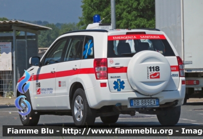 Suzuki Grand Vitara II serie
Emergenza Sanitaria
C.O. 118 Cuneo
Parole chiave: Suzuki Vitara II serie Emergenza Sanitaria 118 Cuneo