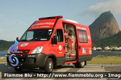 Iveco Daily IV serie
República Federativa do Brasil - Repubblica Federativa del Brasile
Bombeiros Rio de Janeiro 
Allestimento Iveco-Magirus
Parole chiave: Iveco Daily_IVserie