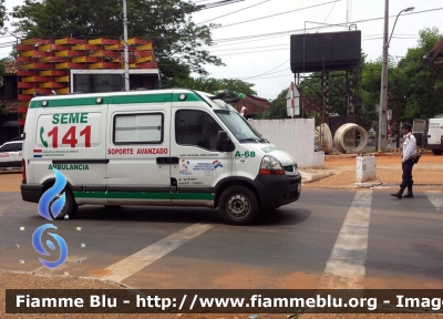 Renault Master III serie
Paraguay
Ministero Salud Publica SEME
Parole chiave: Renault Master_IIIserie Ambulanza