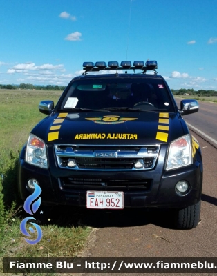 Isuzu D-Max I serie
Paraguay
Patrulla Caminera 
Parole chiave: Isuzu D-Max_Iserie