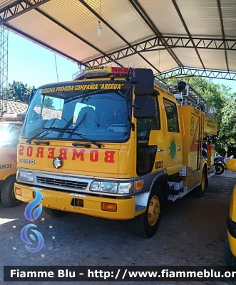 Hino Ranger III serie
Paraguay
Cuerpo de Bomberos Voluntarios del Paraguay
21° Compañía – Aregua
Parole chiave: Hino Ranger_IIIserie