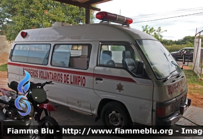 Nissan Caravan 3000
Paraguay
 Bomberos Voluntarios Limpio
Parole chiave: Ambulanza