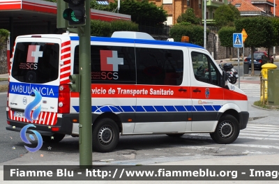 Volkswagen Crafter I serie restyle
España - Spagna
 SCS - Servicio Cantabro de Salud 
Parole chiave: Volkswagen Crafter_Iserie_restyle Ambulanza