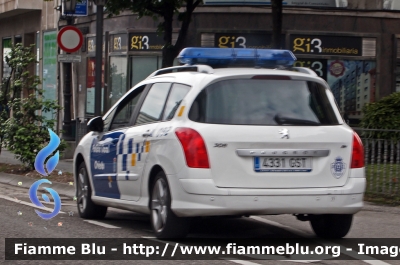 Peugeot 308
España - Spagna
 Policia Local Oviedo Asturias
