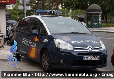 Citroën C4 Picasso
España - Spagna
 Cuerpo Nacional de Policìa - Polizia di Stato
