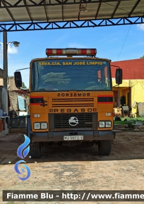 Pegaso
Paraguay
Cuerpo de Bomberos Voluntarios del Paraguay
18° Va.Ca. San José Limpio
