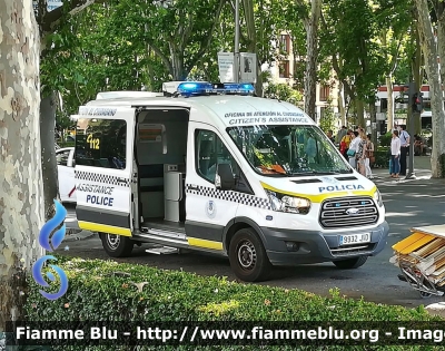 Ford Transit VIII serie
España - Spagna
Policía Municipal
Madrid
