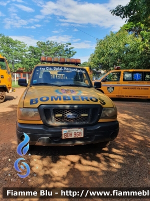 Ford Ranger 
Paraguay
Cuerpo de Bomberos Voluntarios del Paraguay
1°C. Departimental Hernandarias
