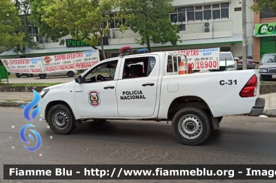 Isuzu D-Max
Paraguay
Policia Nacional
