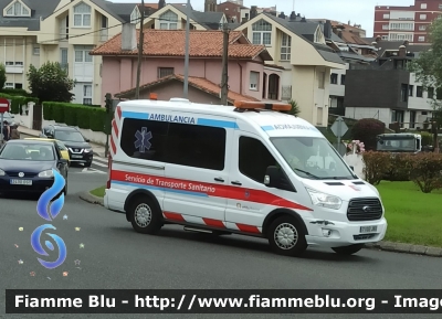 Ford Transit VIII serie
España - Spagna
SCS - Servicio Cantabro de Salud/AmbuIberica
Parole chiave: Ambulanza Ambulance