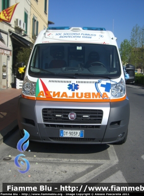 Fiat Ducato X250
Società Soccorso Pubblico Montecatini Terme
Allestita MAF

Parole chiave: Fiat Ducato_X250 Ambulanza 118_Pistoia