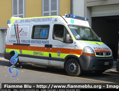 Renault Master III serie
Pubbliche Assistenze Riunite Empoli
Allestita Alessi & Becagli
Soccorso Pediatrico
Parole chiave: Renault Master_IIIserie Ambulanza