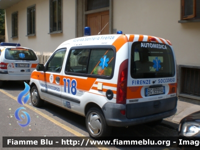 Renault Kangoo I serie
118 Firenze Soccorso
Allestita Vision
Automedica in Postazione presso il Distretto Sanitario Santarosa
Parole chiave: 118_Firenze_Soccorso