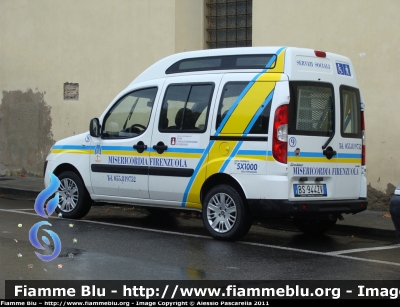 Fiat Doblò II serie
Misericordia Firenzuola (FI)
Servizi Sociali
Allestito Mariani Fratelli
Codice Automezzo 9

Parole chiave: Fiat Doblò_IIserie Misericordia_Fiorenzuola