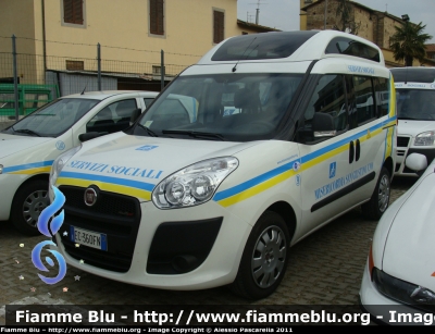 Fiat Doblò III serie
Misericordia di San Giustino Valdarno AR
Servizi Sociali
Allestito Orion

Parole chiave: Toscana (AR) Fiat Doblò_IIISerie Servizi_Sociali