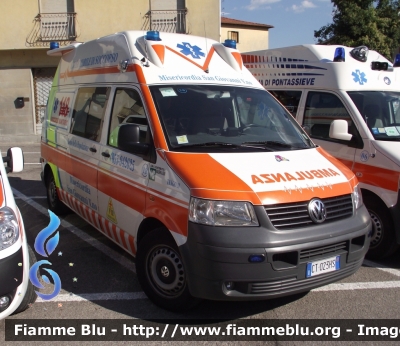 Volkswagen Transporter T5 
Misericordia San Giovanni Valdarno (AR)
Allestita Orion
Parole chiave: Toscana (AR) Volkswagen Transporter_T5 Ambulanza