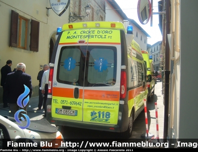 Renault Trafic III Serie
Pubblica Assistenza Croce D'Oro Montespertoli
Allestita Alessi & Becagli
Parole chiave: Renault Trafic_IIISerie Ambulanza 118_Firenze