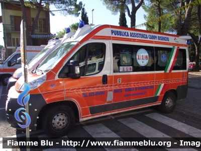 Fiat Ducato X250
Pubblica Assistenza Campi Bisenzio (FI)
Allestita Orion
Parole chiave: Fiat Ducato_X250 Ambulanza