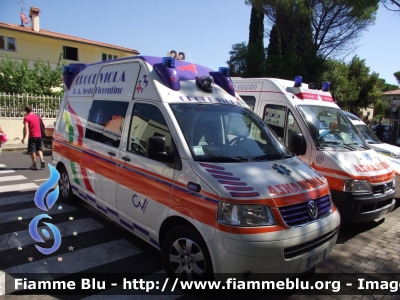 Volkswagen Transporter T5
Pubblica Assistenza Croce Viola Sesto Fiorentino (FI)
Allestita Alessi & Becagli
Parole chiave: Volkswagen Transporter_T5 Ambulanza