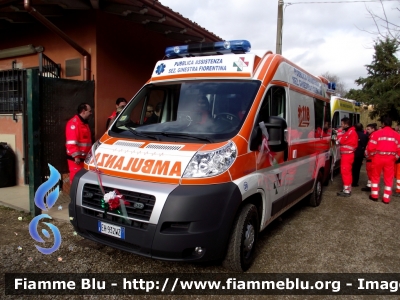 Fiat Ducato X250
Pubblica Assistenza Montelupo Fiorentino (FI)
Sezione Ginestra Fiorentina
Allestita Alessi & Becagli
Parole chiave: Fiat Ducato_X250 Ambulanza