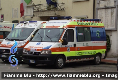 Fiat Ducato III serie
Pubblica Assistenza Croce d'Oro Prato
Allestita Cevi Carrozzeria Europea
ALPI 01
Parole chiave: Fiat Ducato_IIIserie Ambulanza