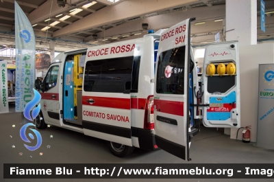 Renault Master IV serie Restyle
Croce Rossa Italiana
Comitato Locale di Savona
Allestita Cevi Carrozzeria Europea

Esposta al REAS 2016
Parole chiave: Renault Master_IVserie restyle CRI_Comitato_Locale_Savona