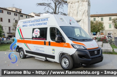 Fiat Ducato Maxi X290
Pubbliche Assistenze Riunite Empoli Castelfiorentino (FI)
Ambulatorio Mobile - Centro Ascolto Anti Violenza
Allestito Alessi & Becagli
Parole chiave: Fiat Ducato_Maxi_X290