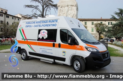 Fiat Ducato Maxi X290
Pubbliche Assistenze Riunite Empoli Castelfiorentino (FI)
Ambulatorio Mobile - Centro Ascolto Anti Violenza
Allestito Alessi & Becagli
Parole chiave: Fiat Ducato_Maxi_X290