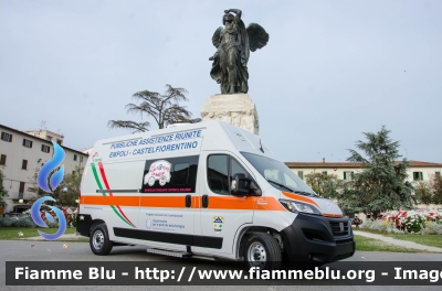 Fiat Ducato Maxi X290
Pubbliche Assistenze Riunite Empoli Castelfiorentino (FI)
Ambulatorio Mobile - Centro Ascolto Anti Violenza
Allestito Alessi & Becagli
Parole chiave: Fiat Ducato_Maxi_X290