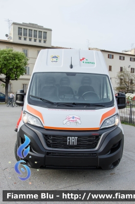 Fiat Ducato Maxi X290
Pubbliche Assistenze Riunite Empoli Castelfiorentino (FI)
Ambulatorio Mobile - Centro Ascolto Anti Violenza
Allestito Alessi & Becagli
Parole chiave: Fiat Ducato_Maxi_X290