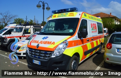 Renault Master IV serie
Pubblica Assistenza Croce D'Oro Montespertoli (FI)
Allestita MAF
Alfa 27 - Bravo 08
Parole chiave: Renault Master_IVserie Ambulanza