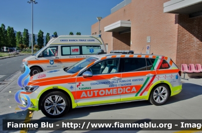 Volkswagen Passat Variant VIII serie
Coordinamento delle Pubbliche Assistenze Ambito I Savonese
Allestita Mariani Fratelli
Sierra 2
Postazione Punto Primo Soccorso Albenga
Parole chiave: Volkswagen Passat_Variant_VIIIserie Coordinamento_Pubbliche_Assistenze_Ambito_I_Savonese_Sierra2