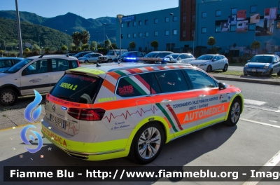 Volkswagen Passat Variant VIII serie
Coordinamento delle Pubbliche Assistenze Ambito I Savonese
Allestita Mariani Fratelli
Sierra 2
Postazione Punto Primo Soccorso Albenga
Parole chiave: Volkswagen Passat_Variant_VIIIserie Coordinamento_Pubbliche_Assistenze_Ambito_I_Savonese_Sierra2