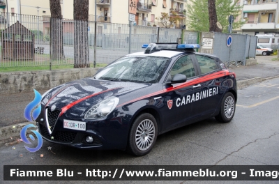 Alfa Romeo Nuova Giulietta restyle
Carabinieri 
Nucleo operativo Radiomobile
Allestita NCT Nuova Carrozzeria Torinese
Decorazione Grafica Artlantis
CC DR 100
Parole chiave: Alfa_Romeo Nuova_Giulietta_Restyle CCDR100