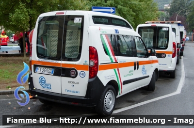 Fiat Doblò III serie
Società di Mutuo Soccorso Croce Azzurra Pontassieve (FI)
Servizi Sociali
Allestito Cevi Carrozzeria Europea
Parole chiave: Fiat Doblò_IIIserie Società_Mutuo_Soccorso_Croce_Azzurra_Pontassieve