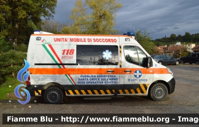 Renault Master IV serie
Pubblica Assistenza Santa Croce sull'Arno (PI)
Allestita MAF
Parole chiave: Renault Master_IVserie Ambulanza