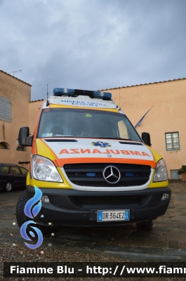 Mercedes-Benz Sprinter III serie
Misericordia Empoli (FI)
Allestita MAF
Parole chiave: Mercedes-Benz Sprinter_IIIserie Ambulanza