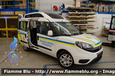 Fiat Doblò IV serie
Misericordia Piombino (LI)
Servizi Sociali
Allestito Maf
Parole chiave: Fiat Doblò_IVserie Mariani_Rescue_Village_2018