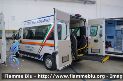 Fiat Ducato X290
Pubblica Assistenza Croce Bianca Orentano (PI)
Servizi Sociali
Allestito Maf
Parole chiave: Fiat Ducato_X290 PA_Croce_Bianca_Orentano Mariani_Rescue_Viilage_2018